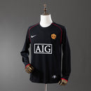 Manchester United Away 07/08 Manga Comprida Retro