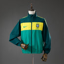 Corta-vento Brasil 2010 Retro Verde