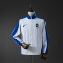 Corta-vento Brasil 1998 Retro Branco