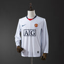 Manchester United Away 08/09 Champions League Manga Comprida Retro