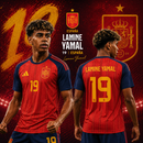 Espanha Lamine Yamal Home 2026