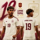Espanha Lamine Yamal Away 2026