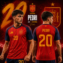 Espanha Pedri Home 2026