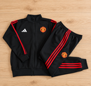 Fato de treino infantil Manchester United Preto, fecho completo – imagem 2