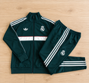 Fato de treino infantil Real Madrid Verde, fecho completo – imagem 2