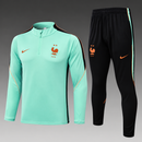 Fato de treino infantil França Away 2026, meio fecho