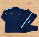 Fato de treino infantil Tottenham Azul Escuro, meio fecho – imagem 2