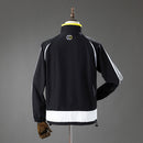 Corta-vento Real Madrid 06/07 Retro Preto