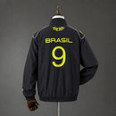 Corta-vento Brasil 2026 Preto - costas