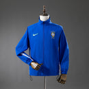 Corta-vento Brasil 1998 Retro Azul