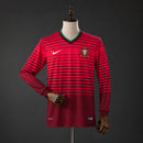 Portugal Home 2014 Manga Comprida Retro