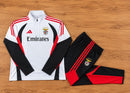 Fato de Treino SL Benfica Branco, Vermelho e Preto - conjunto